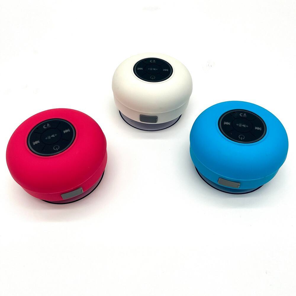 SPEAKER, Portable Waterproof Suction, Bluetooth, Built in Microphone